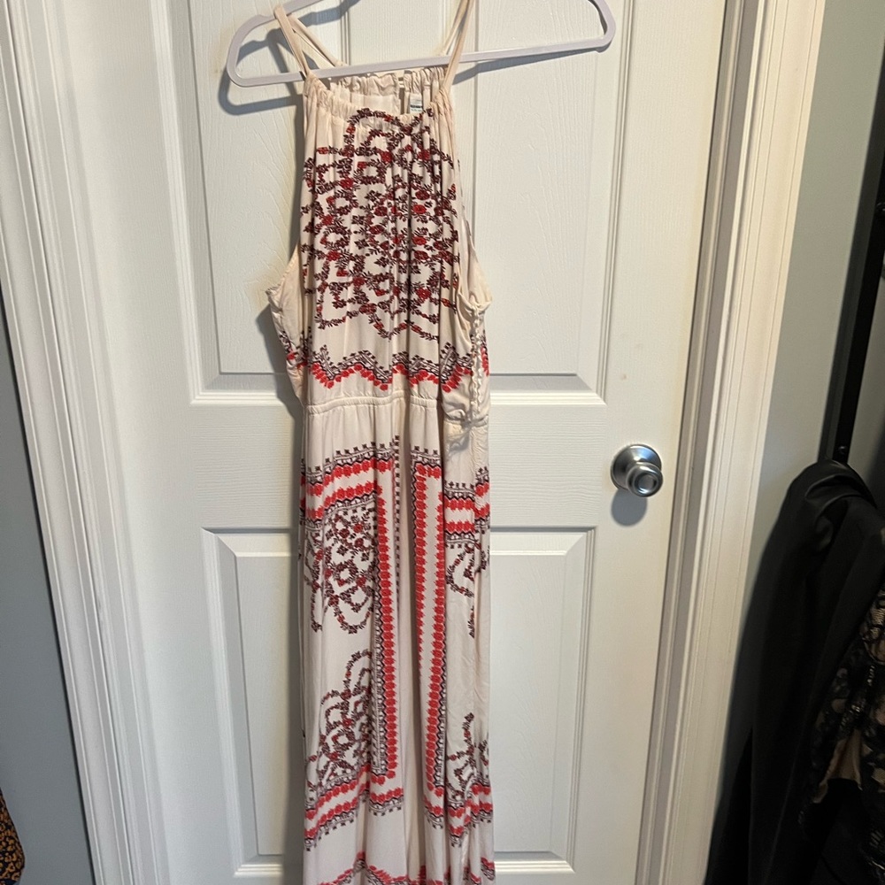 Floor length maxi dress
